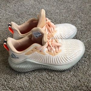 addidas peach/coral shoes